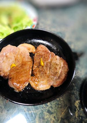 豚肉のしょうゆ糀ソテー辛子添え-レシピのメイン写真