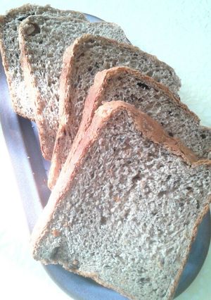 ☆豆腐と黒豆のふんわり健康食パン☆-レシピのメイン写真
