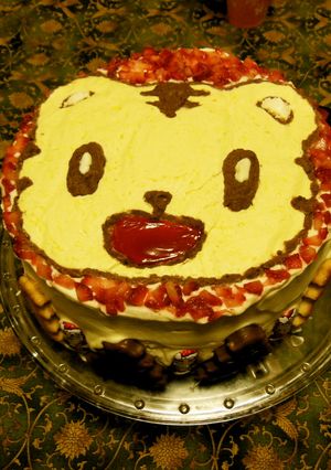 デコレーションケーキ（しまじろう）-レシピのメイン写真