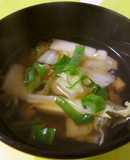 ☆筍と白菜のしょうゆ仕立ての汁物☆