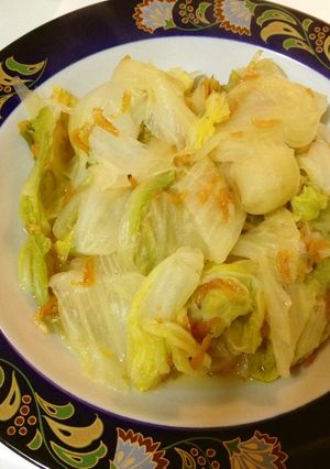 白菜と桜海老の煮物-レシピのメイン写真