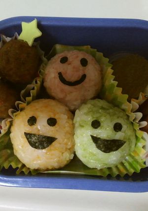 超簡単！！スマイルボール弁当-レシピのメイン写真