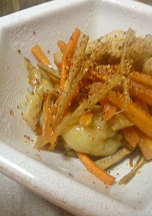 軟骨入りキンピラ-レシピのメイン写真