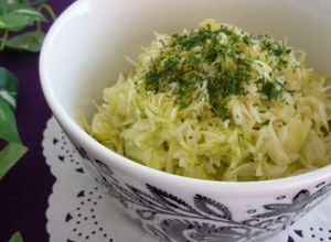 千切りキャベツのサラダ クミン風味 千切りキャベツのサラダ クミン風味-レシピのメイン写真