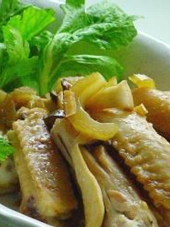 手羽先とセロリの甘辛煮-レシピのメイン写真