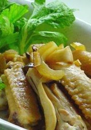 手羽先とセロリの甘辛煮-レシピのメイン写真