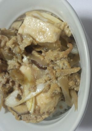 手抜き☆卵とじ丼-レシピのメイン写真