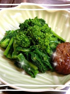 ☆菜の花の酢みそ和え☆-レシピのメイン写真