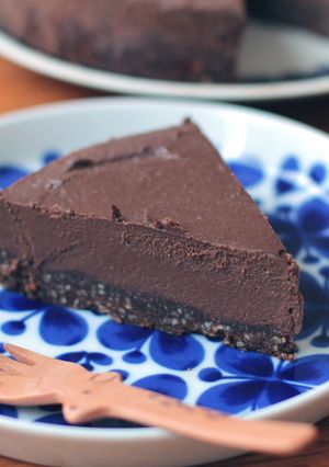 ヘルシーチョコチーズケーキ-レシピのメイン写真
