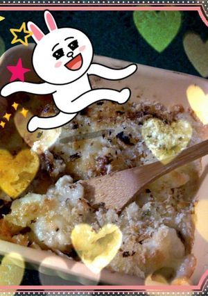 お餅グラタン(めんたいﾏﾖソース)-レシピのメイン写真