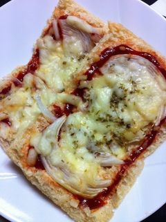 油揚げのピザ-レシピのメイン写真