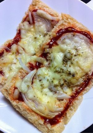 油揚げのピザ-レシピのメイン写真