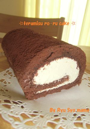 ☆ティラミスロールケーキ☆-レシピのメイン写真