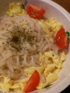簡単 !白滝でヘルシー☆ラーメンサラダ風-レシピのメイン写真