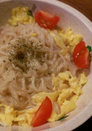 簡単 ！白滝でヘルシー☆ラーメンサラダ風-レシピのメイン写真