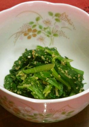 ほうれん草のピーナツ和え-レシピのメイン写真