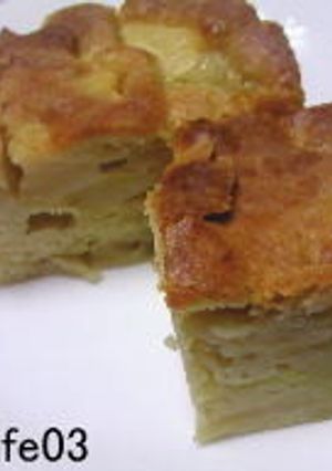我が家の定番！りんごのケーキ-レシピのメイン写真