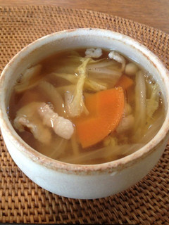 中華風野菜スープ-レシピのメイン写真