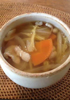 中華風野菜スープ-レシピのメイン写真