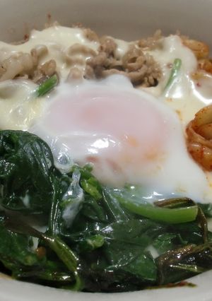 チーズ入りビビンバ風丼-レシピのメイン写真