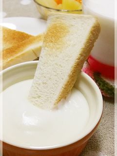 ホットミルククリーム✿つけパン✿-レシピのメイン写真