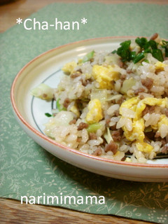 そぼろとキャベツの和風炒飯-レシピのメイン写真