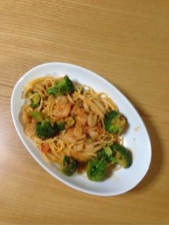 海老とブロッコリーのトマトクリームパスタ-レシピのメイン写真
