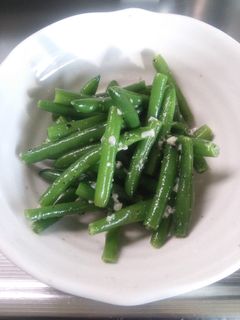 いんげんの塩麹ごま和え-レシピのメイン写真
