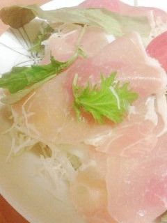 生ハムサラダ。-レシピのメイン写真