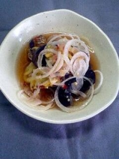 蒸しなすの和え物-レシピのメイン写真