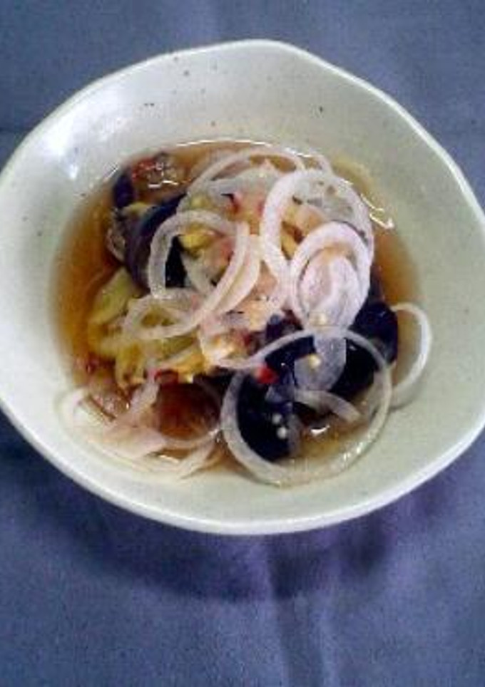 蒸しなすの和え物-レシピのメイン写真