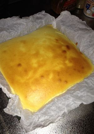 ふわふわスフレチーズケーキ-レシピのメイン写真