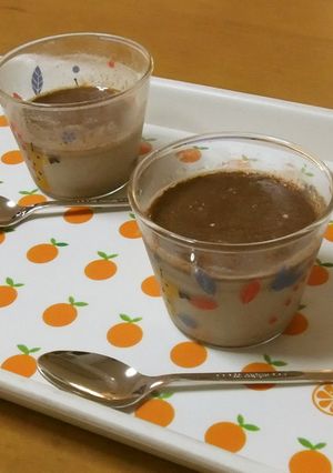 ◎とろ～りうっとり◎豆乳チョコプリン-レシピのメイン写真
