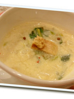 かぶとねぎの豆乳スープ-レシピのメイン写真
