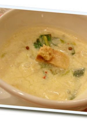 かぶとねぎの豆乳スープ-レシピのメイン写真