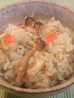 食物繊維タップリ、簡単、炊き込み御飯。-レシピのメイン写真