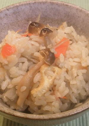 食物繊維タップリ、簡単、炊き込み御飯。-レシピのメイン写真