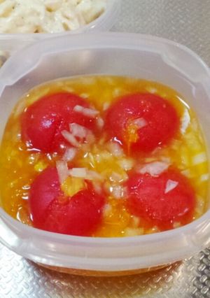 作りおきで便利☆トマトのマリネ-レシピのメイン写真