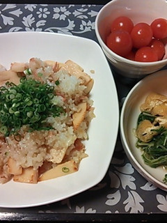 たけのことベーコンのピラフ-レシピのメイン写真