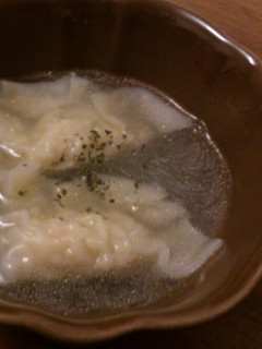 とりごぼうワンタンスープ-レシピのメイン写真