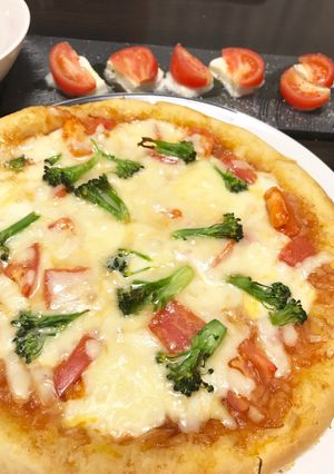 HBで簡単♪自家製ピザ-レシピのメイン写真