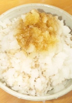 大根とポン酢だけ！簡単大根おろしご飯-レシピのメイン写真