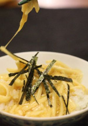 加賀丸いものしりしりとろろの卵かけご飯-レシピのメイン写真