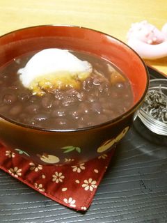 覚書。鏡開きにぜんざいw-レシピのメイン写真