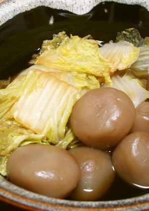 イカ風味のこんにゃく煮-レシピのメイン写真