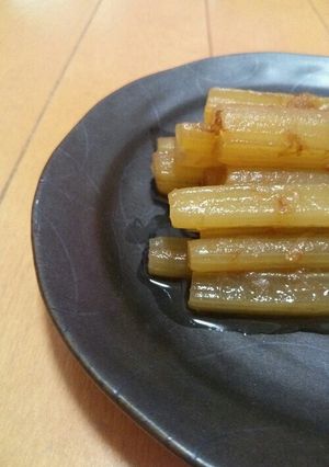 ｻｯﾊﾟﾘ♪ふきの梅煮☆-レシピのメイン写真