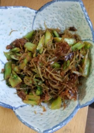 大根の葉っぱとジャコのおつまみ♪-レシピのメイン写真