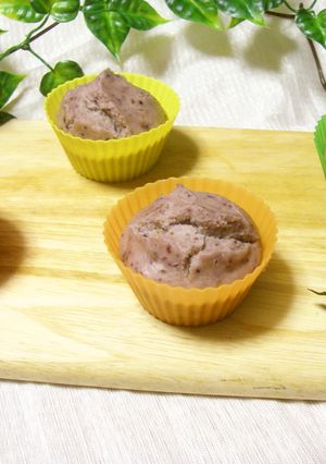 ミックスベリーの蒸しパン-レシピのメイン写真