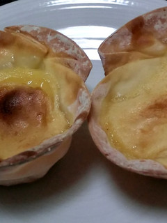 餃子の皮deエッグタルト-レシピのメイン写真