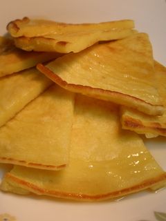 揚げ物の残り卵と粉で★お焼き-レシピのメイン写真
